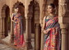 Chakori By Kreshva P.V Silk With Pashmina Print Saree Wholesale Clothing Suppliers In India